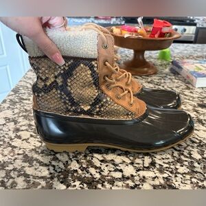 Sam Edelman Brown Winter Boots